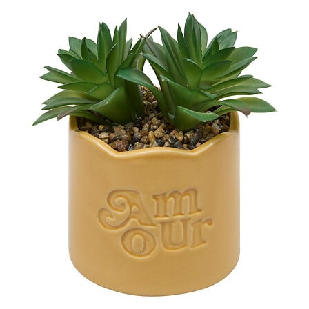 Plantă artificială Atmosphere Chéri, 17 cm, diverse specii