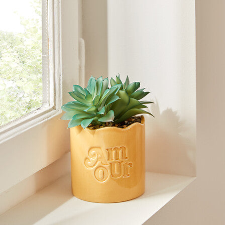 Plantă artificială Atmosphere Chéri, 17 cm, diverse specii