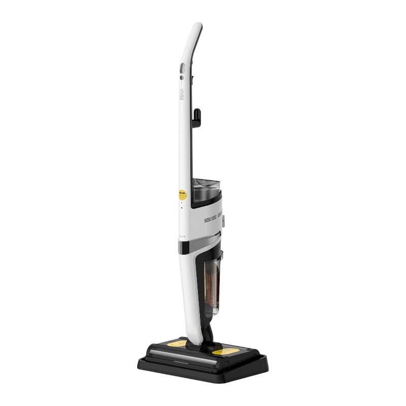 Aspirator vertical cu funcție de mop Deerma DEM-VX20W, 420W, Capacitate 500/600ml, IPX4, Alb