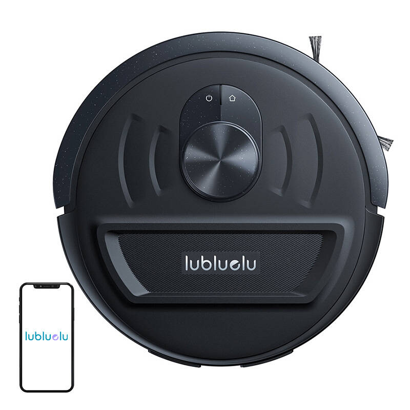 Aspirator robot Lubluelu L20, 40 W, Mop, Navigație LiDAR, 2600 mAh, Negru