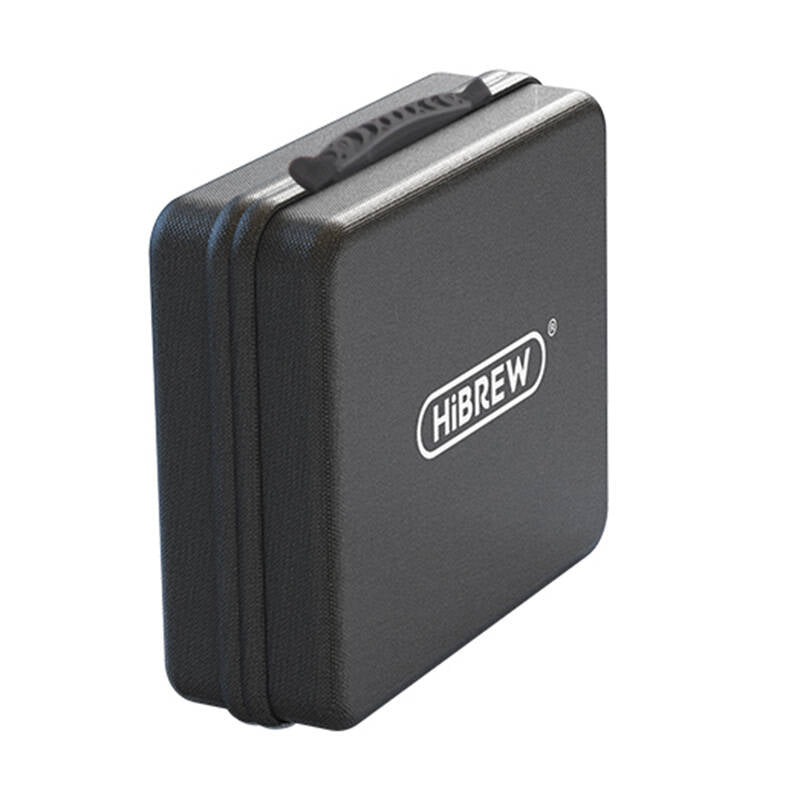 Cafetieră portabilă 3 în 1 HiBREW H4B-GN cu adaptor și geantă de transport, 80 W, 15 bar, Verde închis