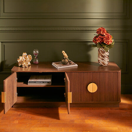 Comodă TV Atmosphere Wany, 4 uși, 140x40x48 cm, MDF