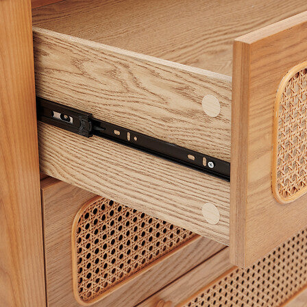 Comodă Atmosphera Tiria, 3 sertare, 90x45x85 cm, MDF