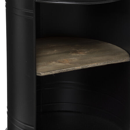 Masă laterală Atmosphera Diego, Negru, Mică