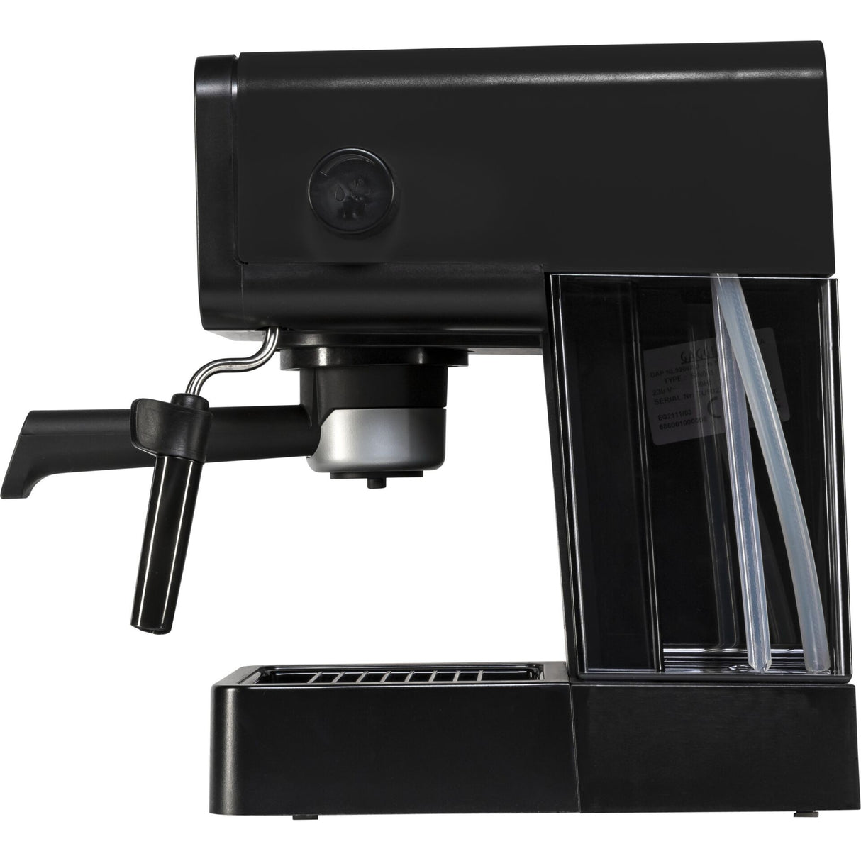 Espressor Gaggia Style EG2111/01, 15 bar, Capacitate rezervor apă 1,2 l, 230V, 1900 W, Oprire automată, Funcție Memo, Negru