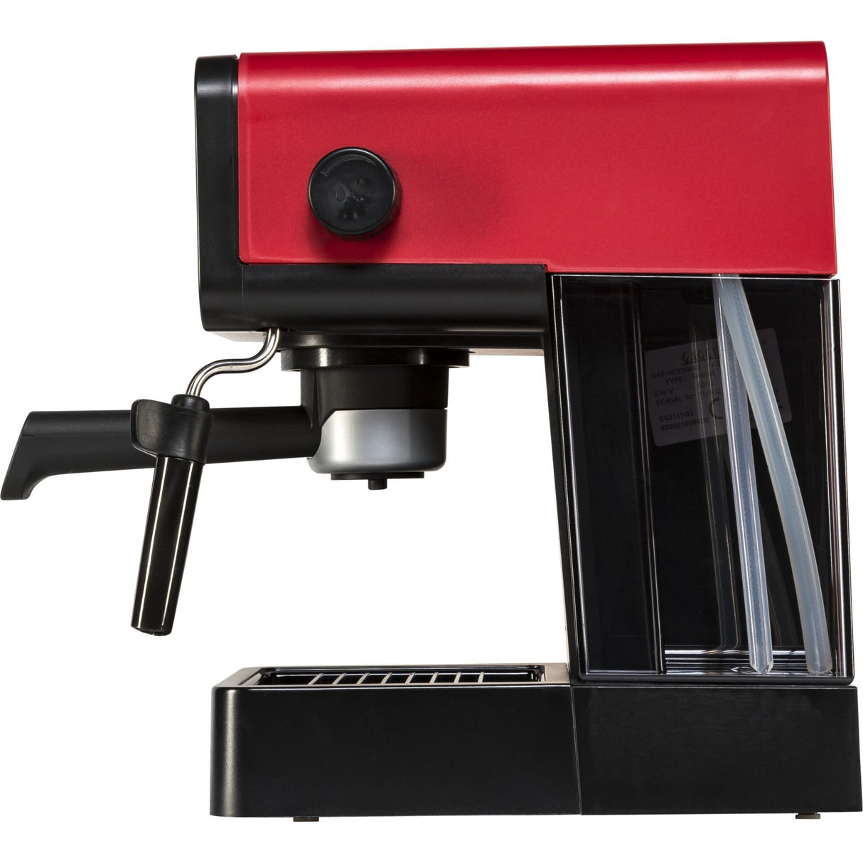 Espressor Gaggia Style EG2111/03, 15 bar, Capacitate rezervor apă 1,2 l, 230V, 1900 W, Oprire automată, Funcție Memo, Roșu