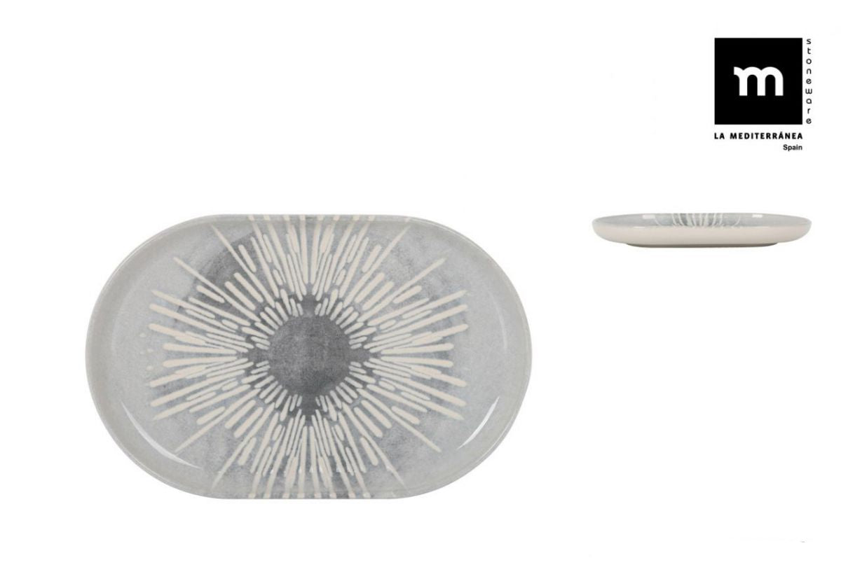 Farfurie LA MEDITERRANEA Ivar, 20x13 cm, portelan