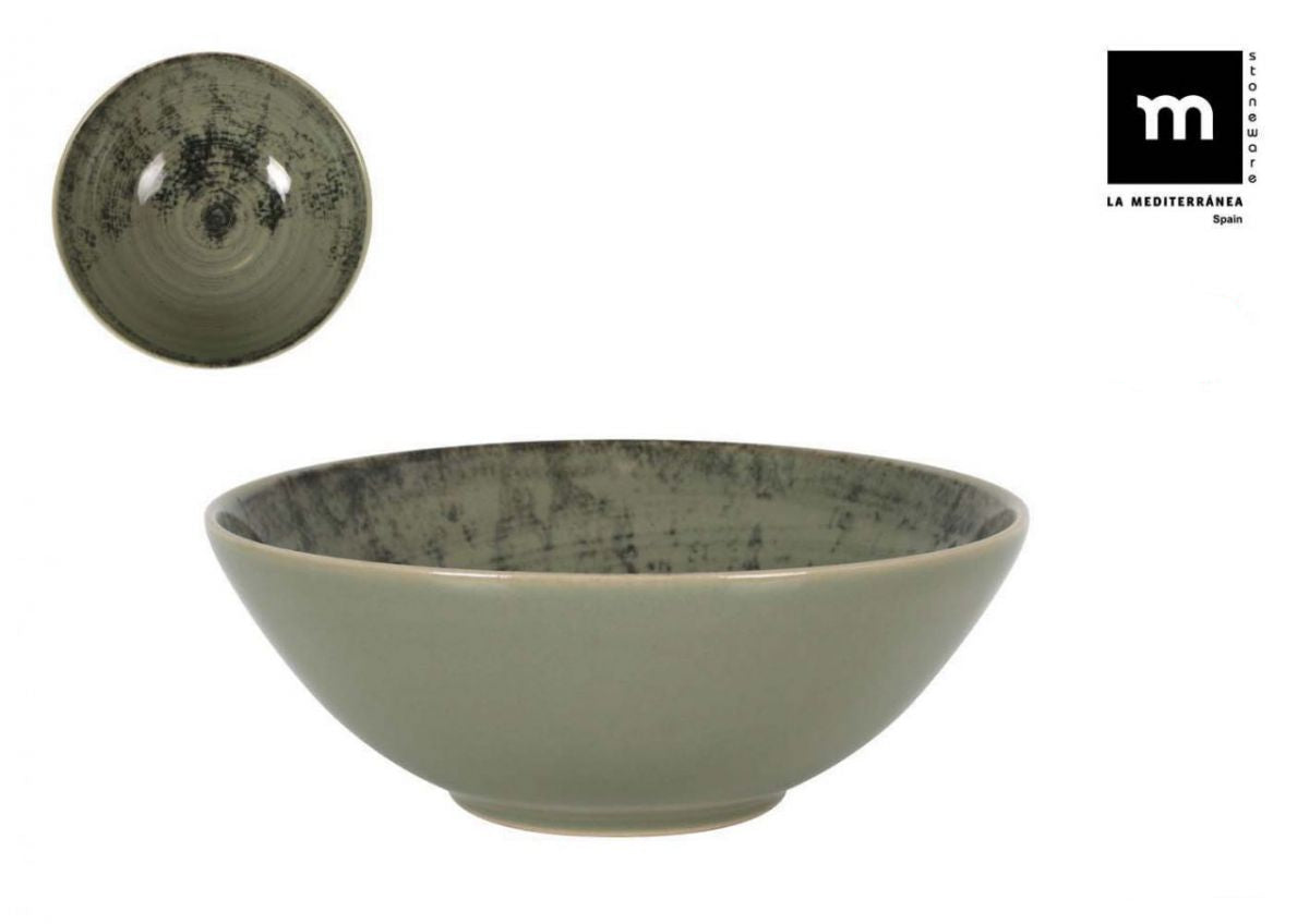 Bol adânc LA MEDITERRANEA Aspe, 16 cm, porțelan