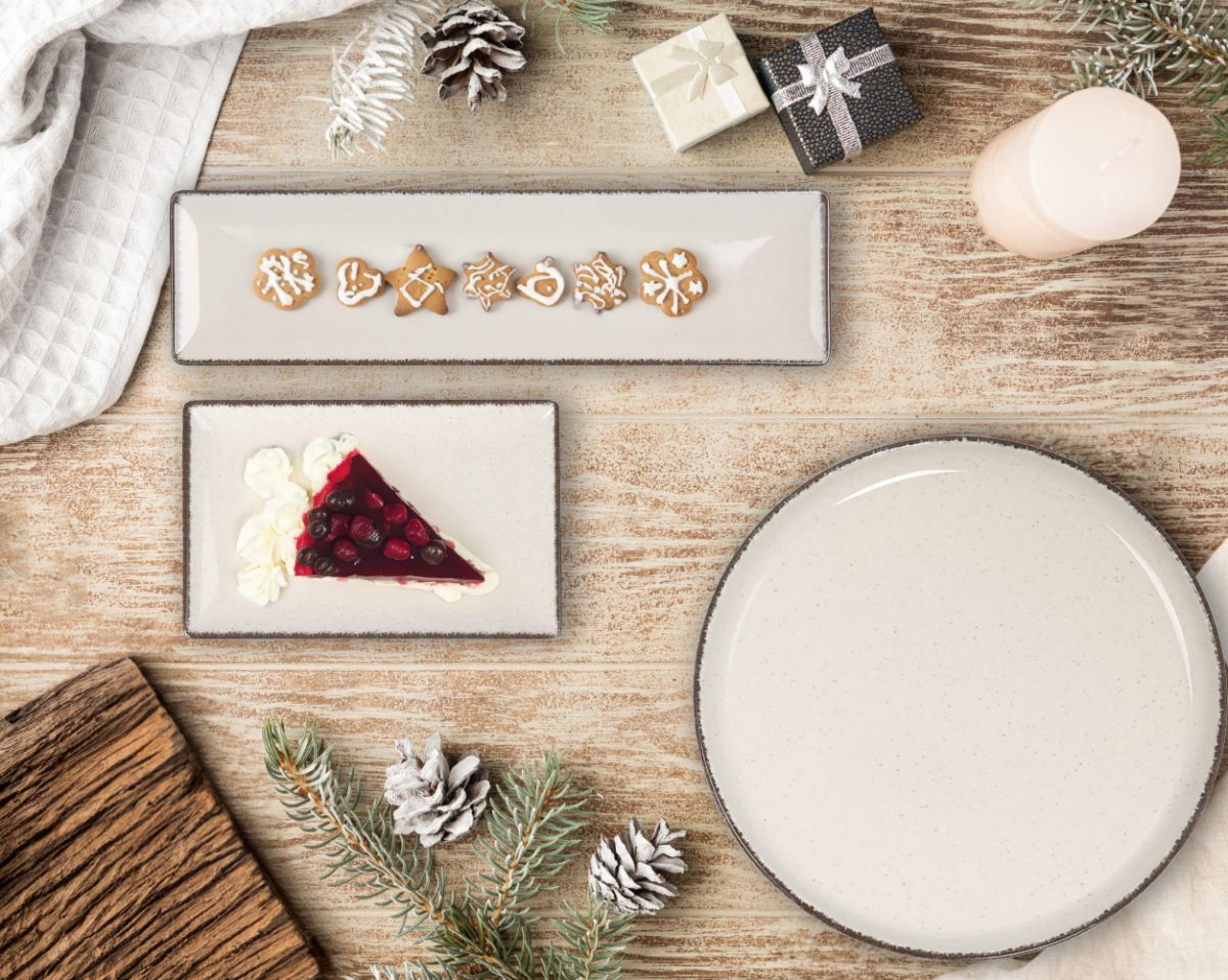 Farfurie desert LA MEDITERRANEA Anllo, 18x18 cm, portelan