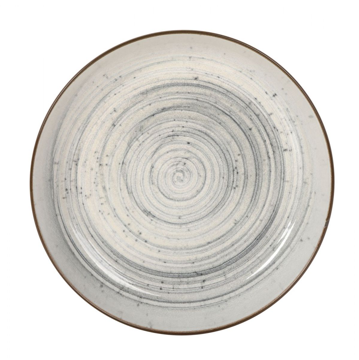 Bol adânc LA MEDITERRANEA Vortex, 23 cm, porțelan
