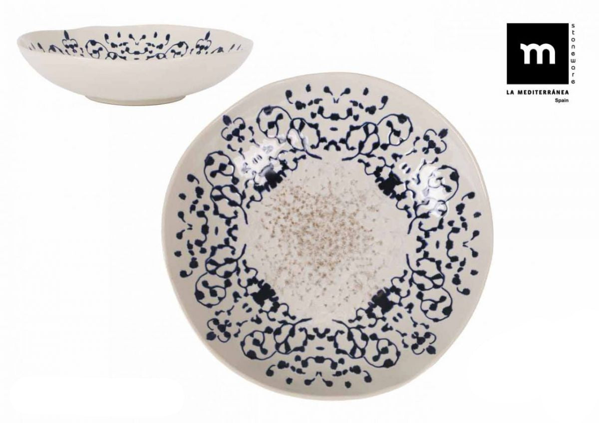 Bol adânc LA MEDITERRANEA Jerica, 21 cm, porțelan