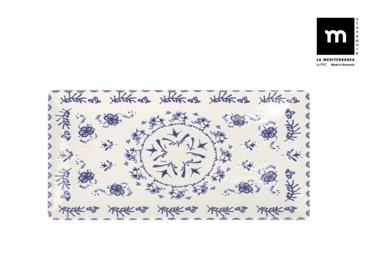 Farfurie LA MEDITERRANEA Blur, 20x13 cm, Porțelan