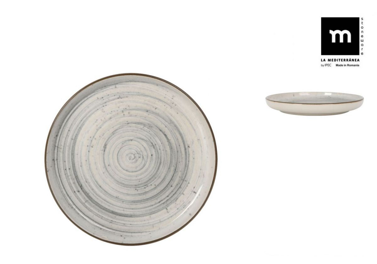Farfurie desert LA MEDITERRANEA Vortex, 16 cm, portelan