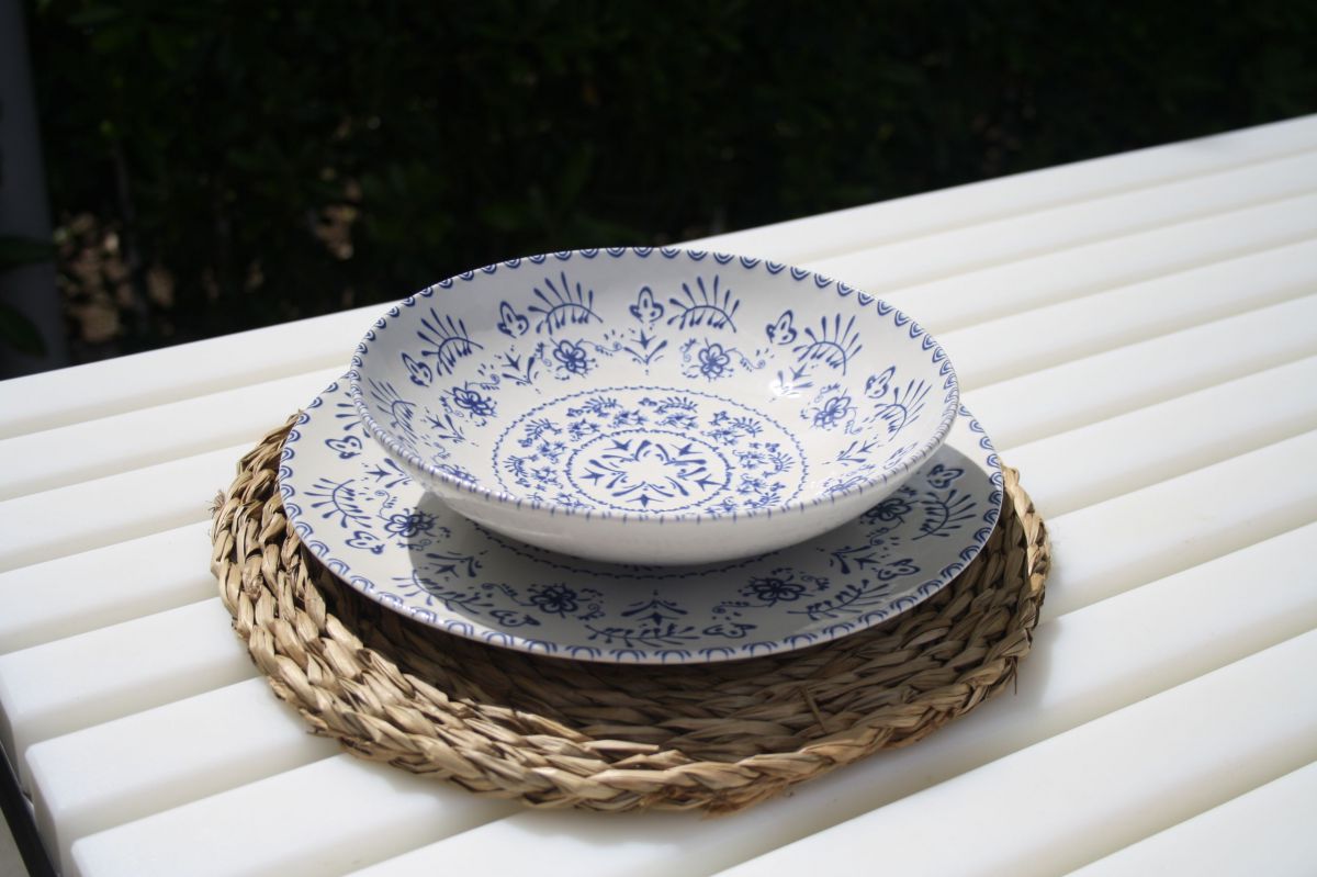 Farfurie adanca LA MEDITERRANEA Blur, 29 cm, portelan