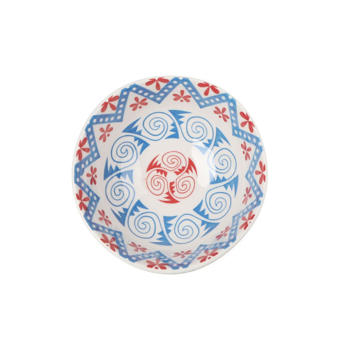 Set de boluri japoneze LA MEDITERRANEA, 11,5x6cm, porțelan, 6 buc.