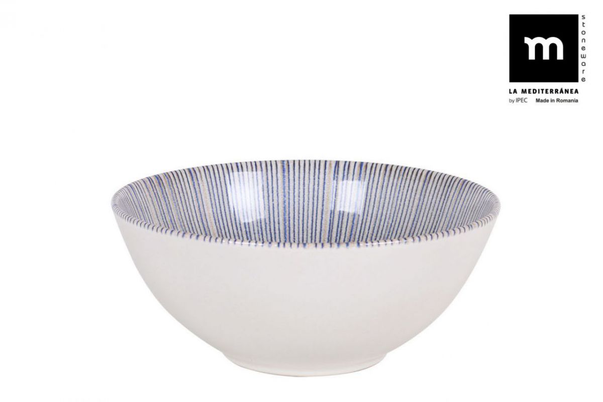 Bol adânc LA MEDITERRANEA Irys, 16 cm, porțelan