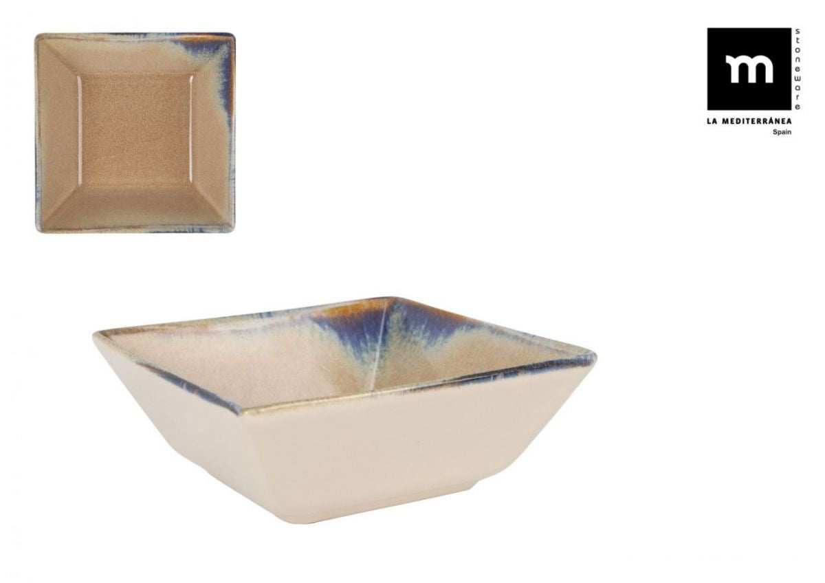 Bol adânc LA MEDITERRANEA Cies, 13x13 cm, porțelan