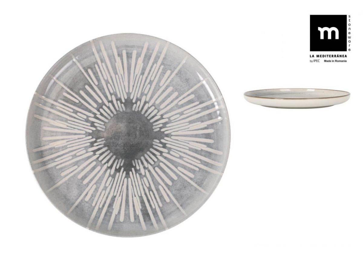 LA MEDITERRANEA Farfurie principala Ivar, 25 cm, portelan