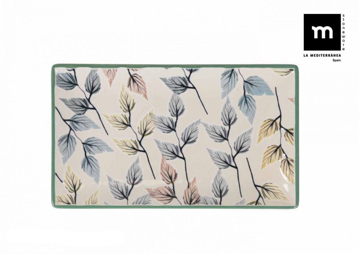 Farfurie LA MEDITERRANEA Tardor, 25x15 cm, portelan