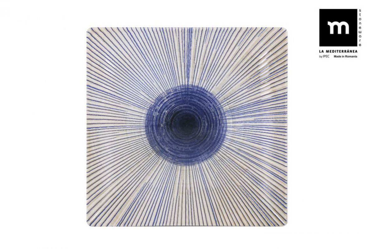 Farfurie principală LA MEDITERRANEA Irys, 24 cm, porțelan