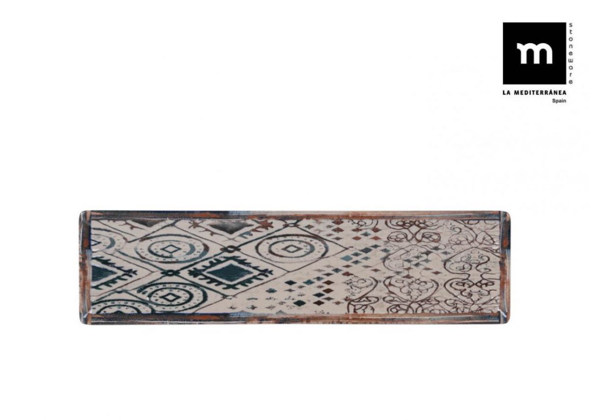 Farfurie LA MEDITERRANEA Grecia, 30x8 cm, portelan