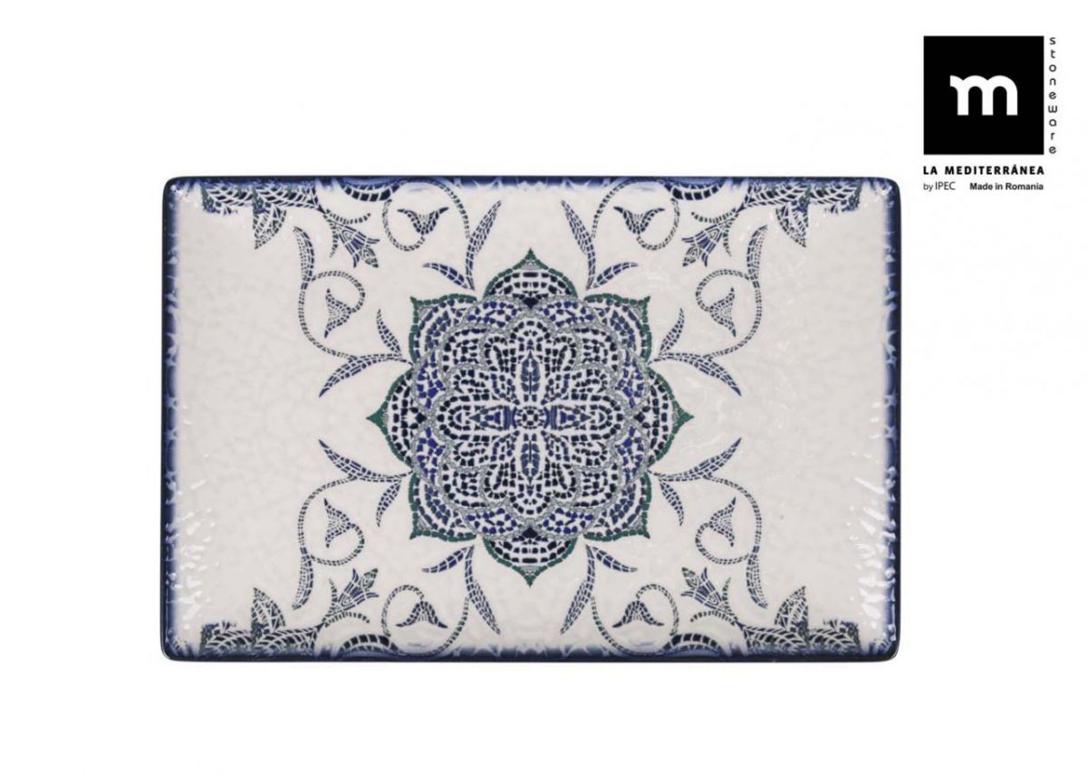 Platoul LA MEDITERRANEA Rosetta, Porțelan