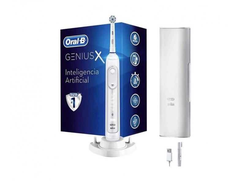Periuță de dinți electrică Oral-B Genius X 20100S 247166, Albă