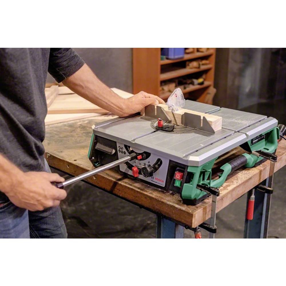 Fierăstrău circular cu masă Bosch Advanced TableCut52, 550W, Verde