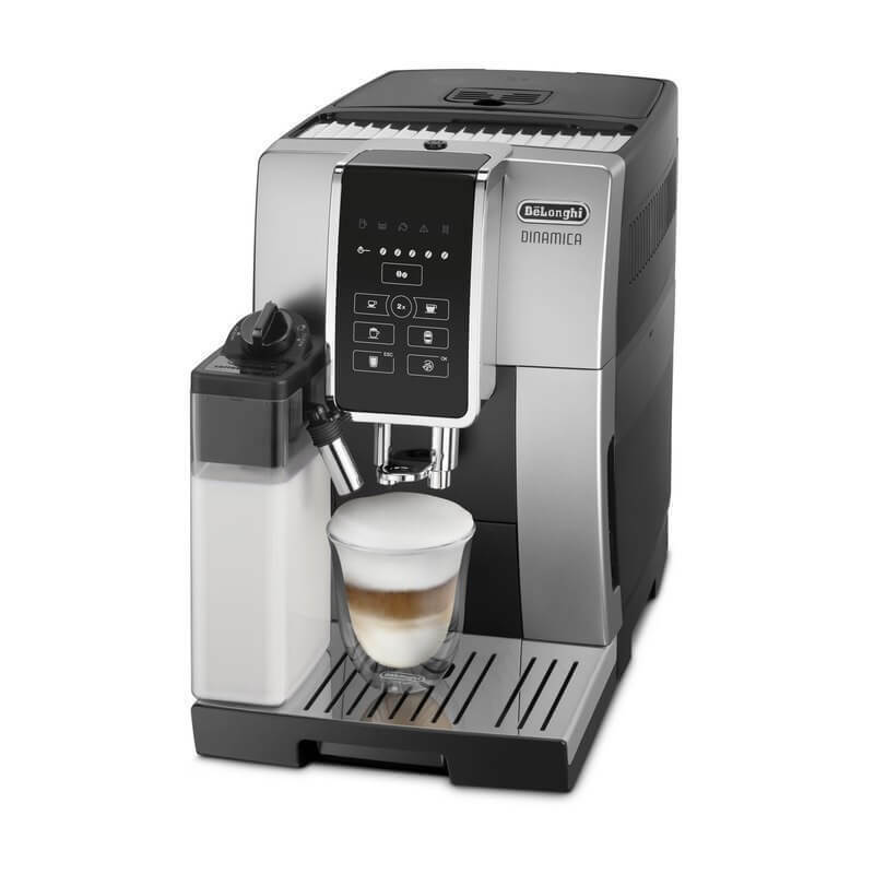 Espressor DeLonghi Dinamica ECAM 350.50.SB 1450 W, 15 bar, 300 g 1,8 L, Argintiu