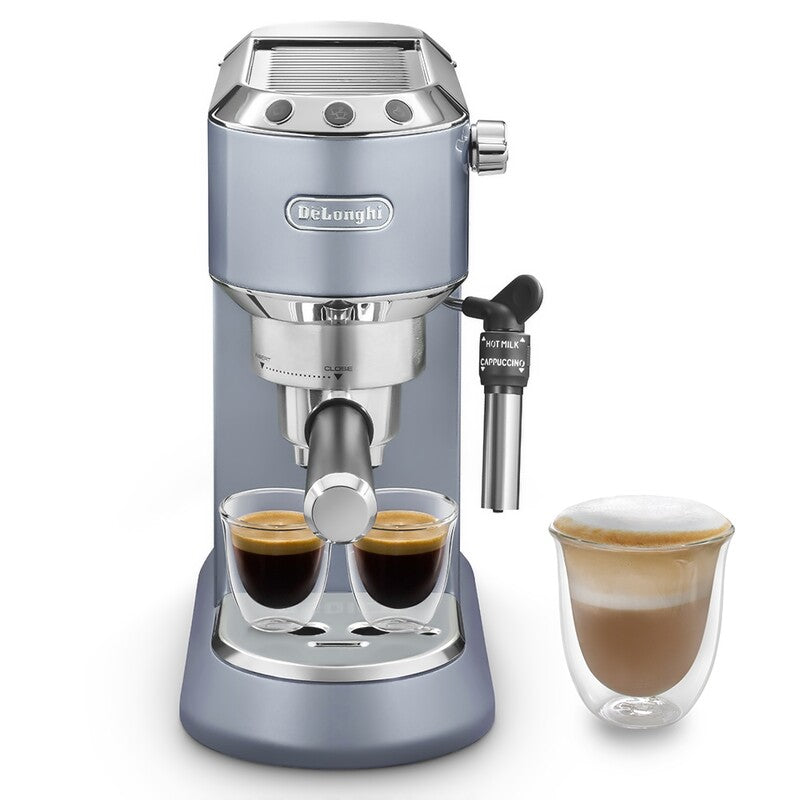 Aparat de cafea Delonghi Dedica Arte EC785 AE, 1 L, 1300 W, 15 bar, Albastru
