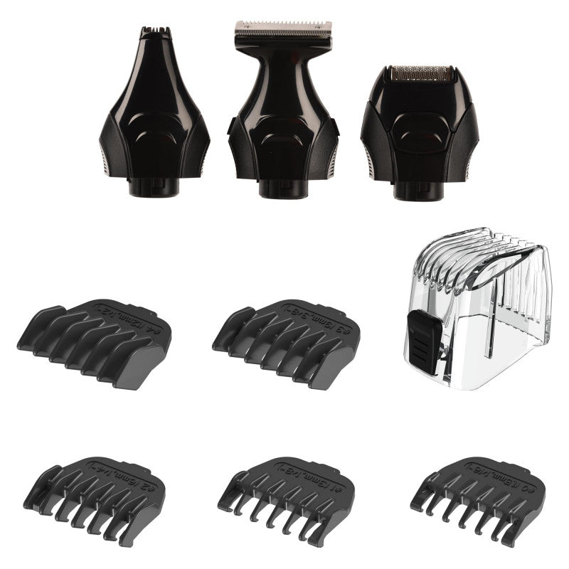 Set de tuns Remington PG6030, fără fir, 4 capete, 2 piepteni, auto-ascuțire