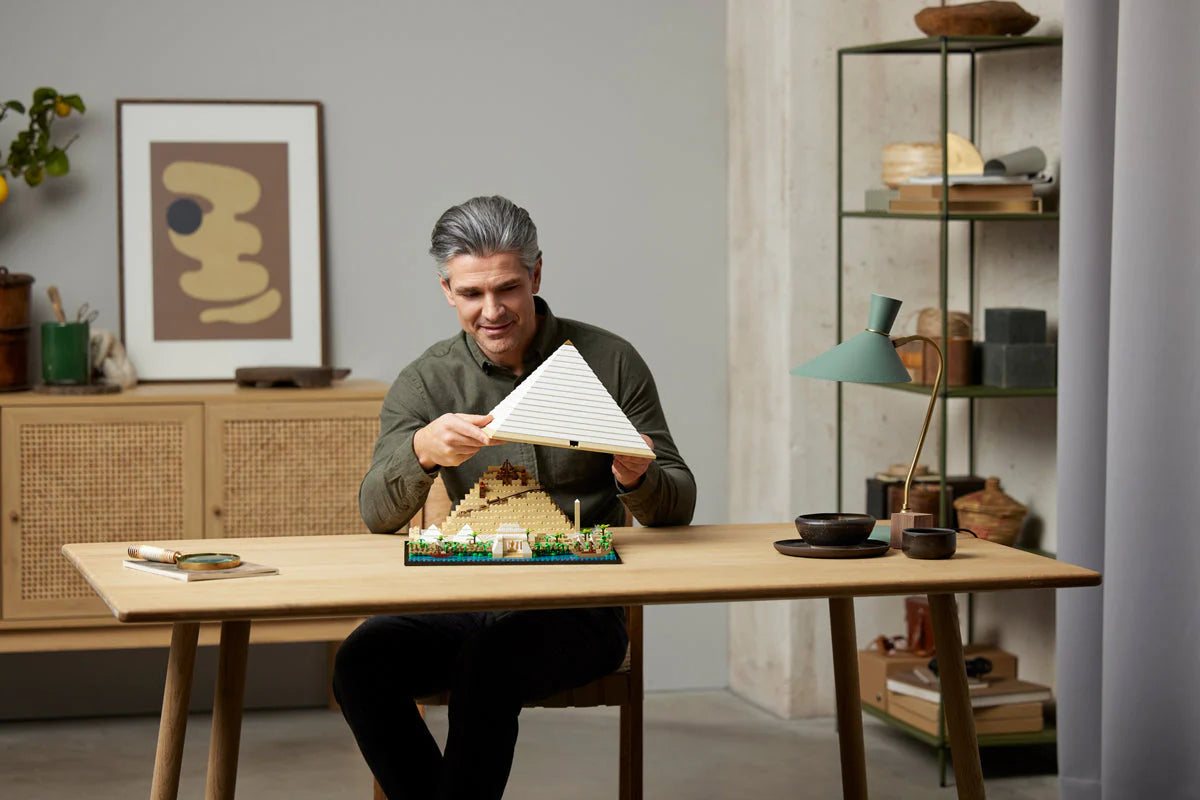 LEGO® Architecture - Marea Piramidă din Giza 21058, 1476 de piese