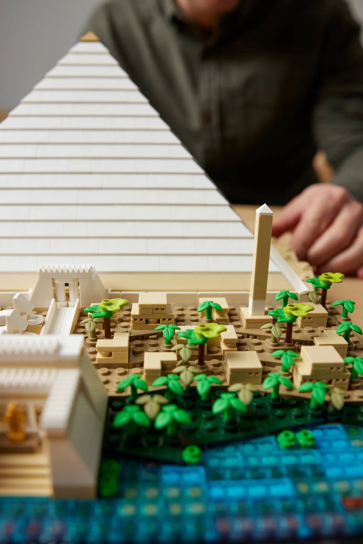 LEGO® Architecture - Marea Piramidă din Giza 21058, 1476 de piese