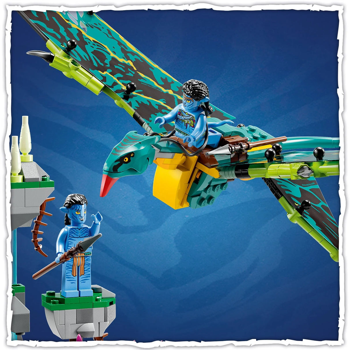 LEGO® Avatar Primul Zbor cu Banshee-ul lui Jake și Neytiri 75572, 572 de piese