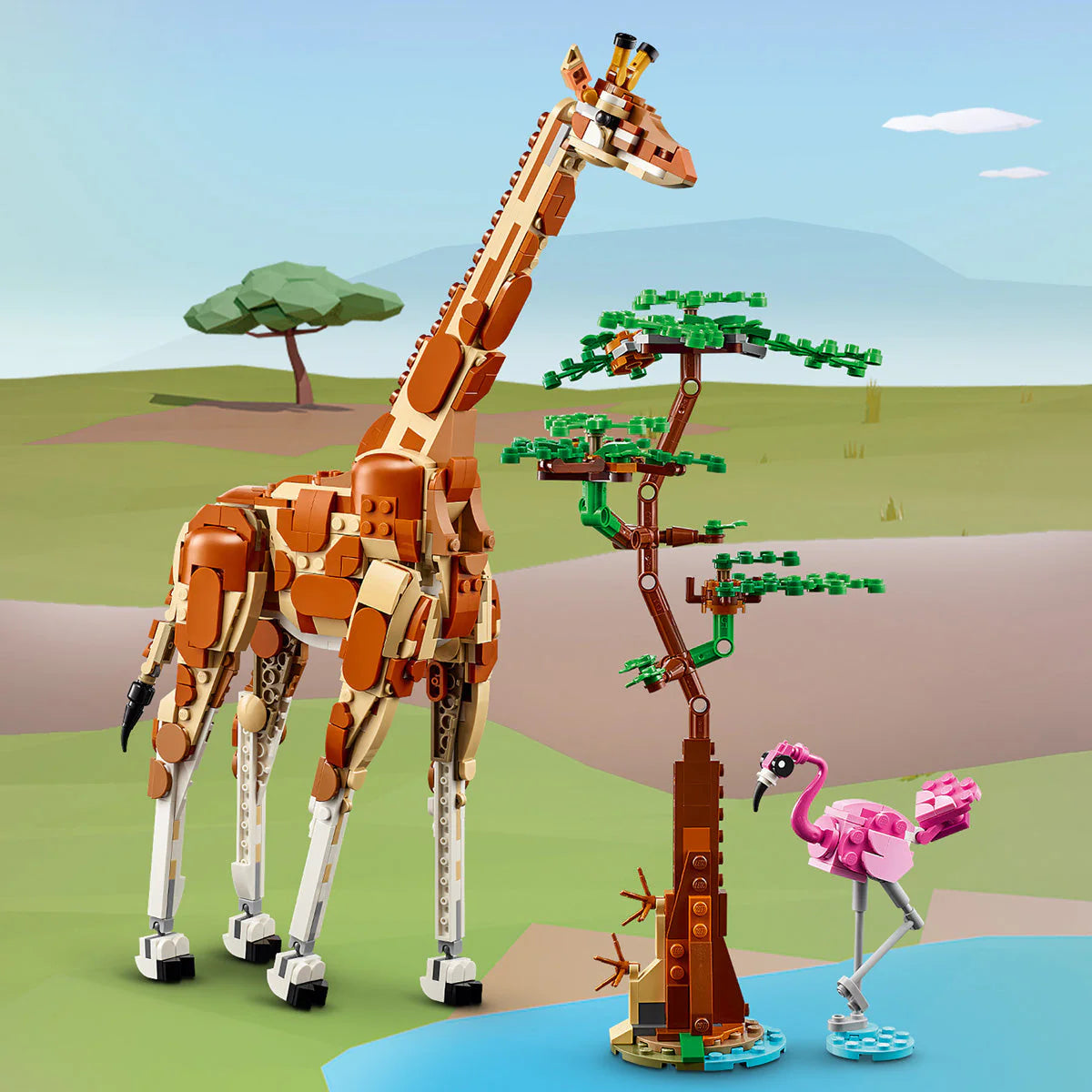LEGO® Creator 3 în 1 - Safari cu animale sălbatice 31150, 780 de piese