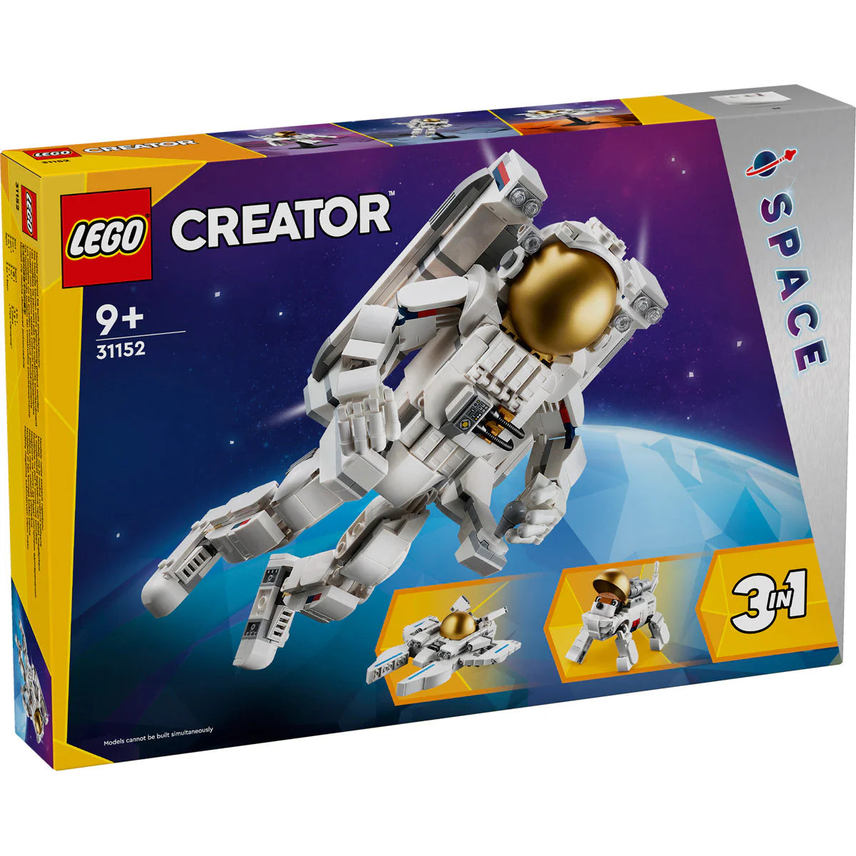 LEGO® Creator 3 în 1 - Astronautul 31152, 647 de piese
