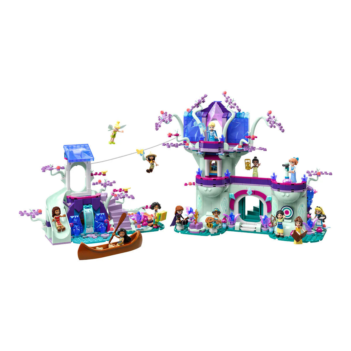 LEGO® Disney Princess - Casa fermecată în copac 43215, 1016 piese