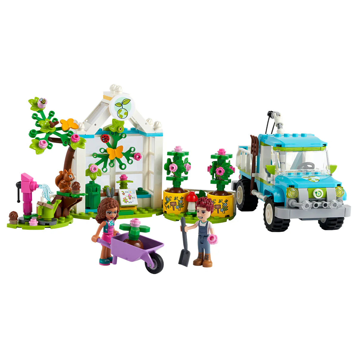 LEGO® Friends - Camion de plantat copaci 41707, 336 de piese