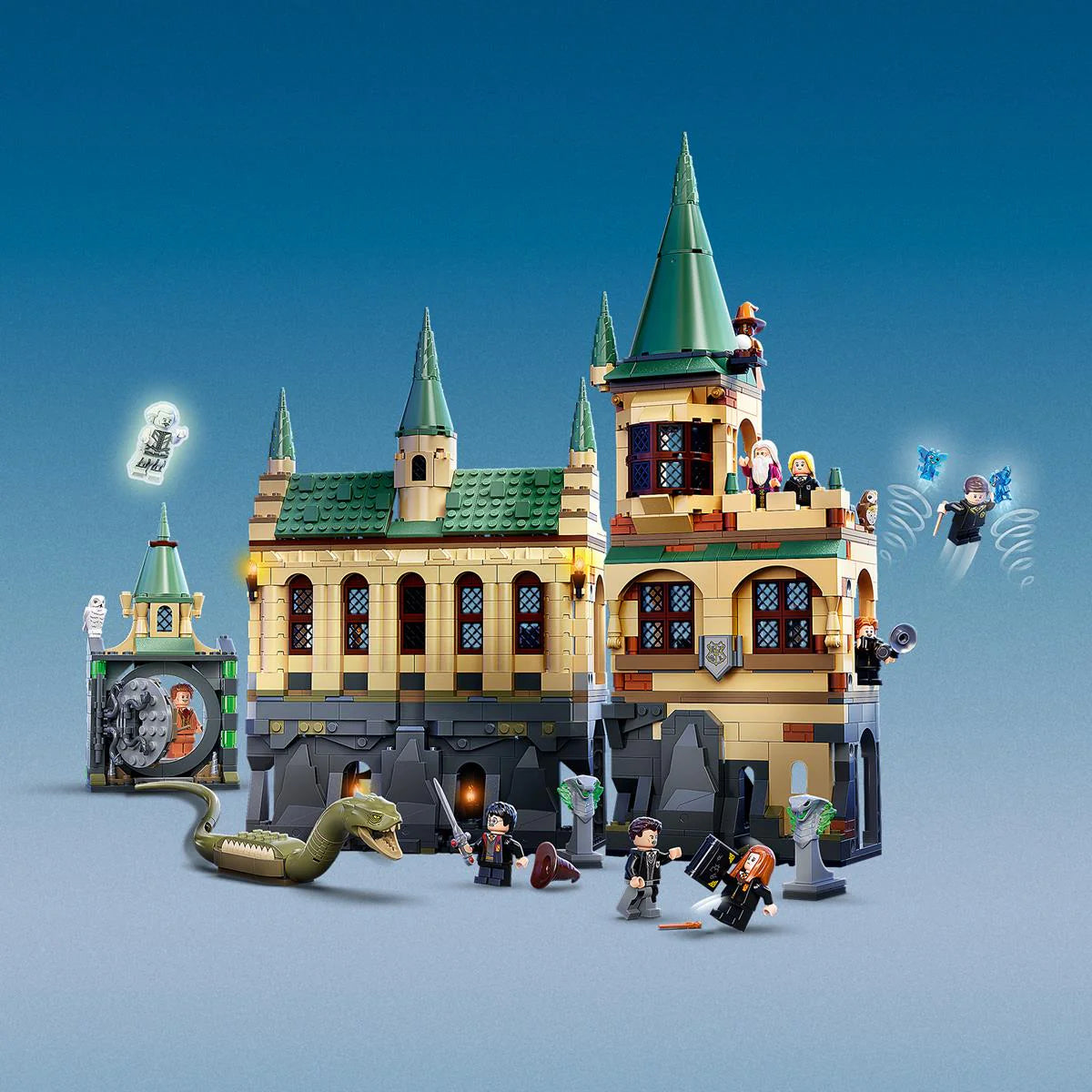 LEGO Harry Potter - Camera Secretelor de la Hogwarts 76389, 1176 de piese