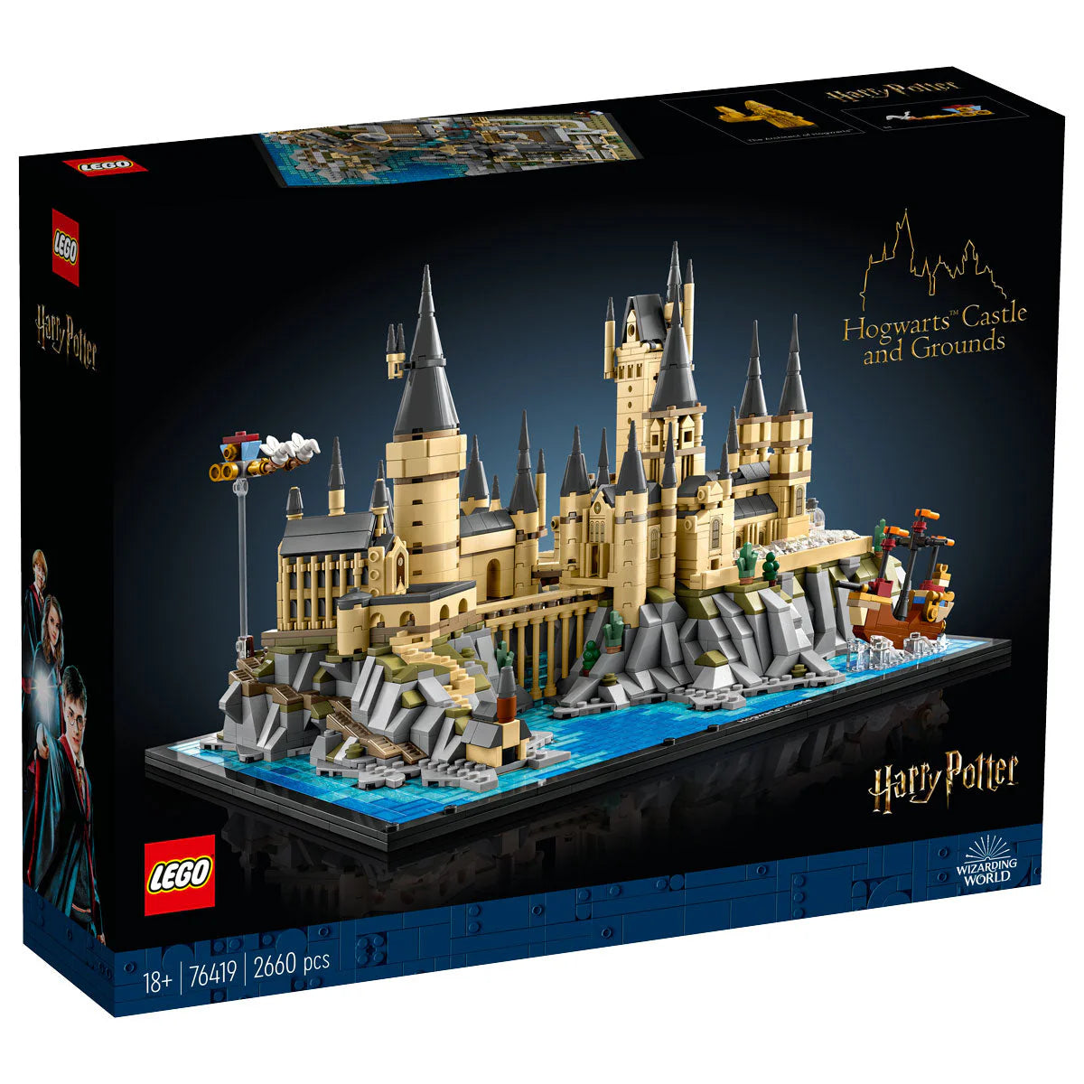 LEGO® Harry Potter™ - Castelul Hogwarts™ și împrejurimi 76419, 2660 de piese