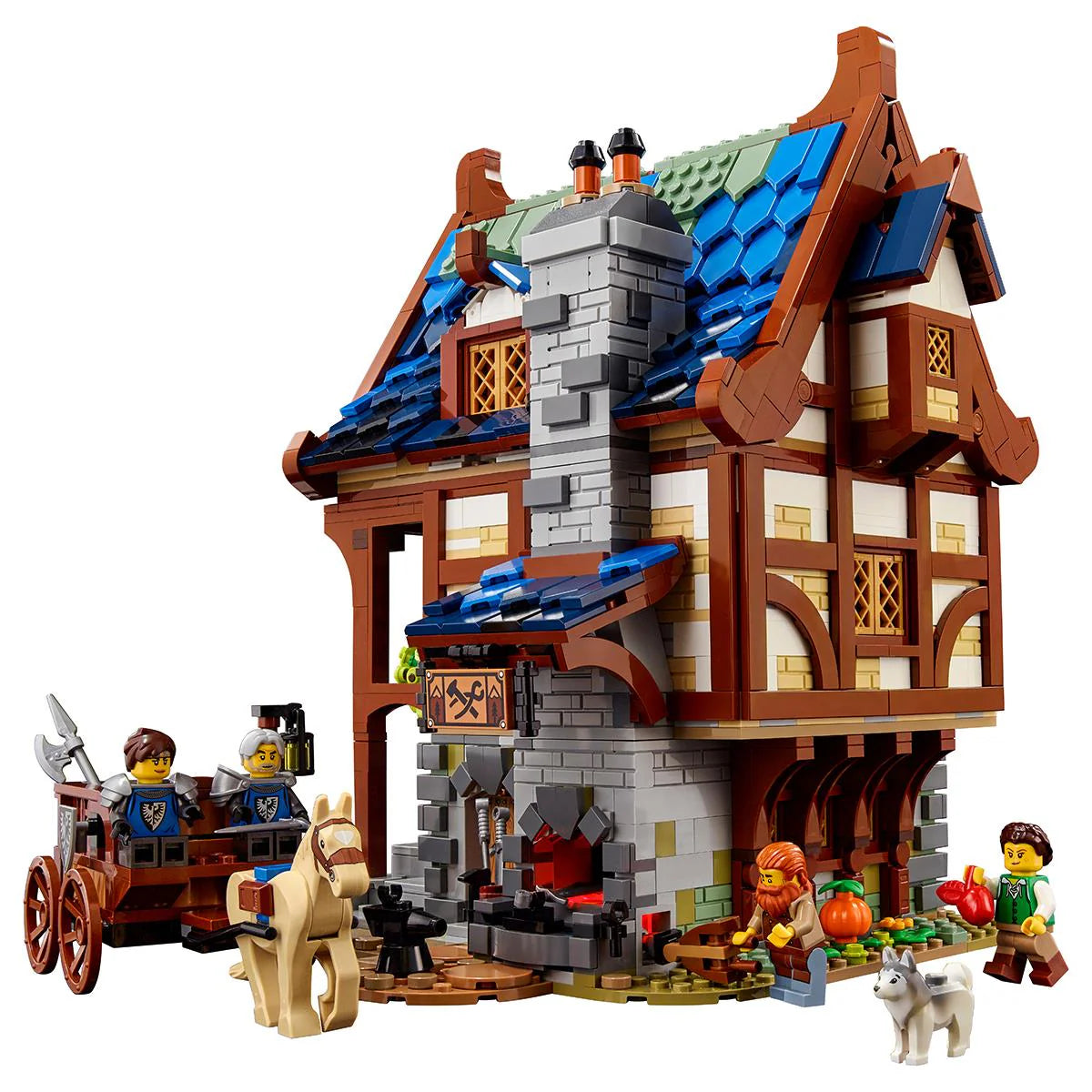 LEGO® Ideas - Forjă medievală 21325, 2164 piese