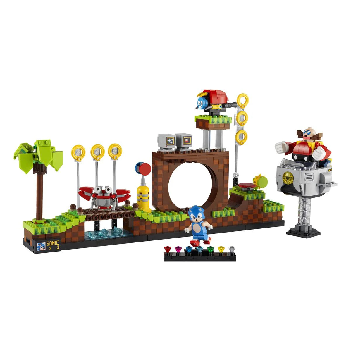 LEGO® Ideas - Sonic the Hedgehog™ - Zona Green Hill 21331, 1125 piese