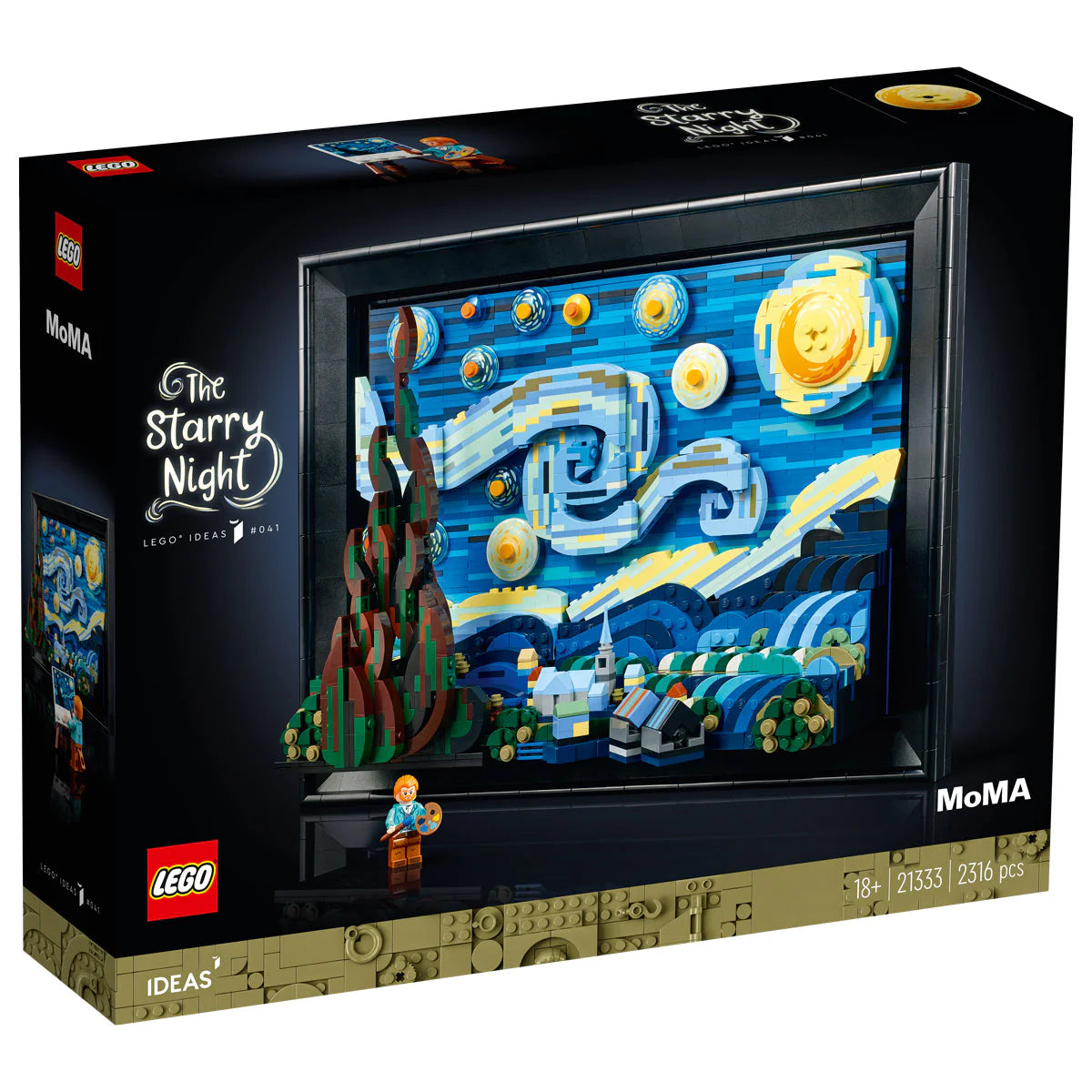 LEGO® Ideas - Vincent van Gogh - Noaptea înstelată 21333, 2316 piese