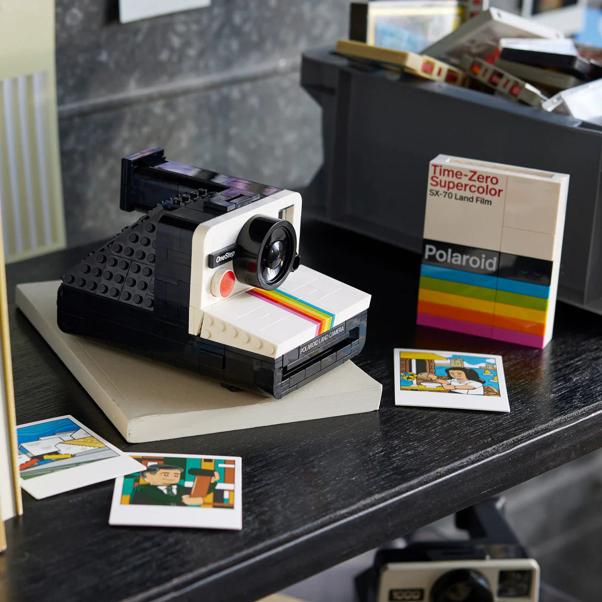 LEGO® IDEAS - Aparat foto Polaroid OneStep SX-70 SX-70 21345, 516 piese