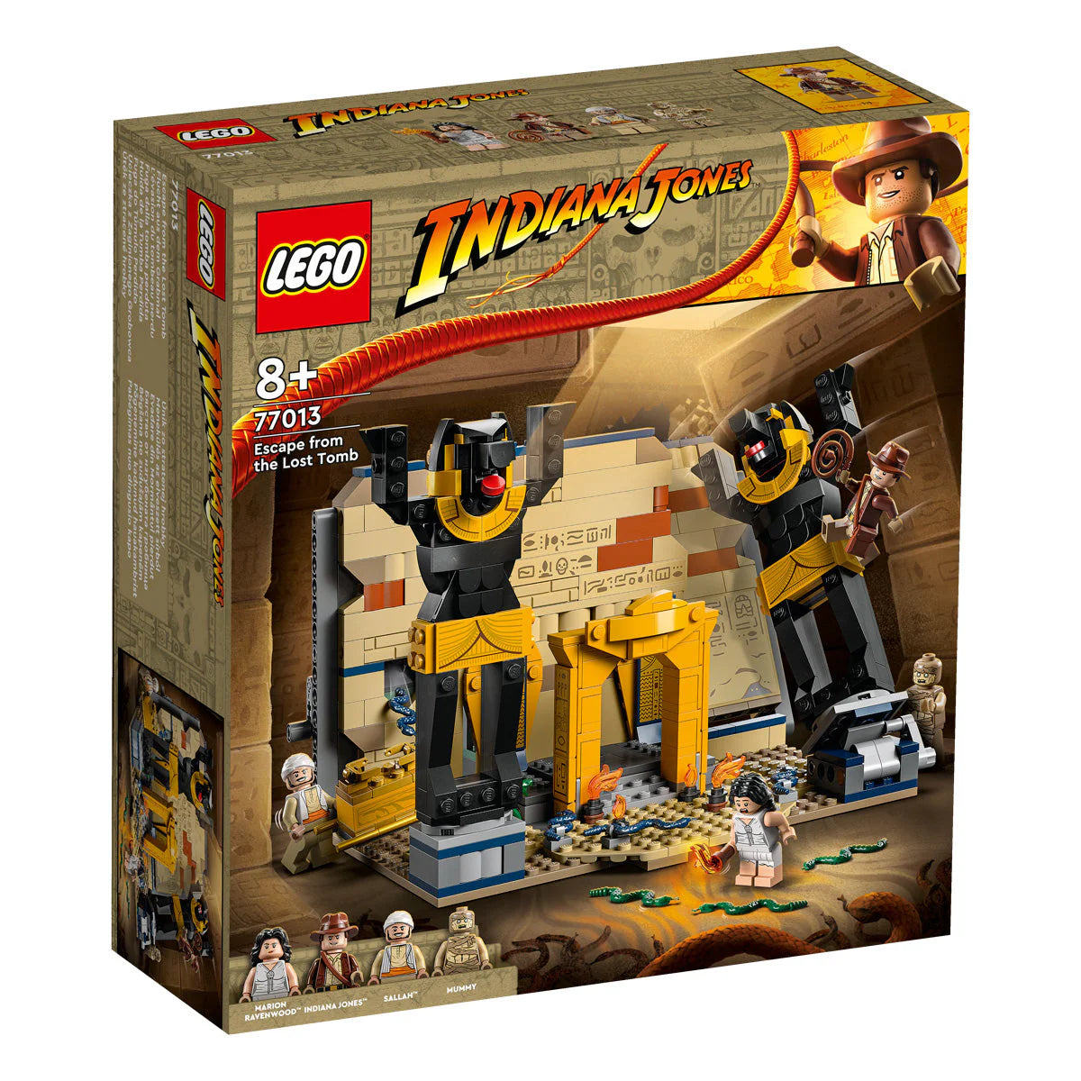 LEGO® Indiana Jones - Evadarea din Mormântul Pierdut 77013, 600 de piese