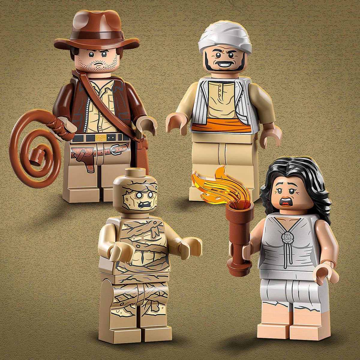 LEGO® Indiana Jones - Evadarea din Mormântul Pierdut 77013, 600 de piese