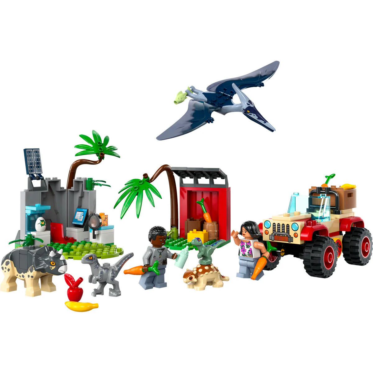 LEGO® Jurassic World - Centrul de salvare a puilor de dinozaur 76963, 139 de piese