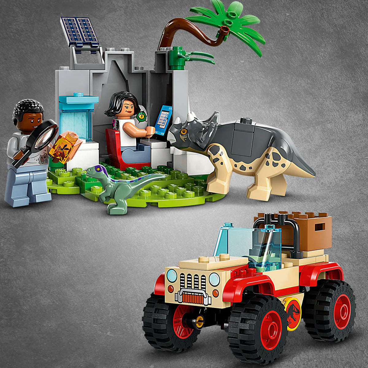 LEGO® Jurassic World - Centrul de salvare a puilor de dinozaur 76963, 139 de piese