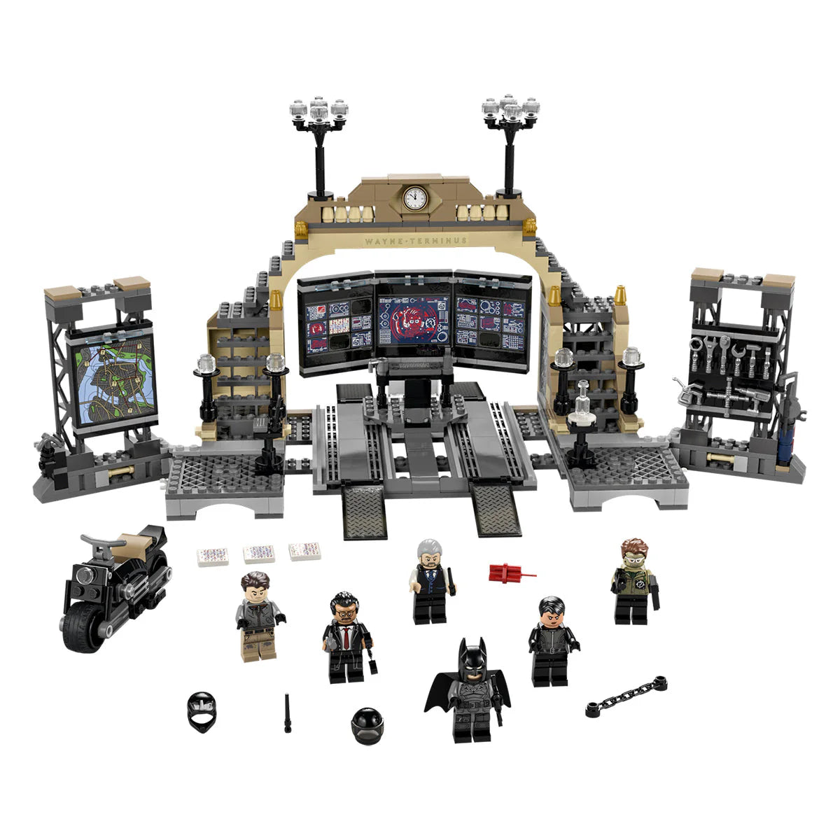 LEGO® Super Heroes - Batcave™: Confruntare cu Riddler™ 76183, 581 de piese