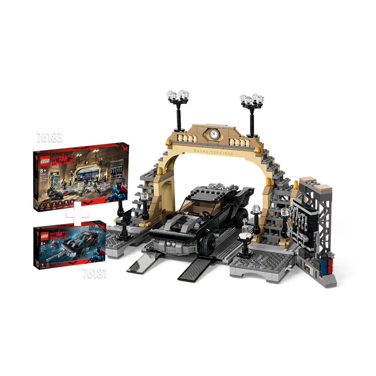 LEGO® Super Heroes - Batcave™: Confruntare cu Riddler™ 76183, 581 de piese